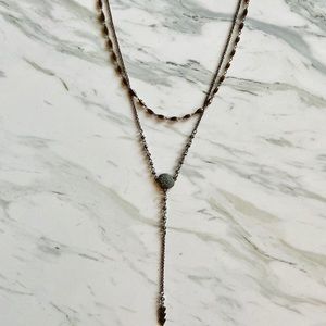 Layered Druzy Necklace